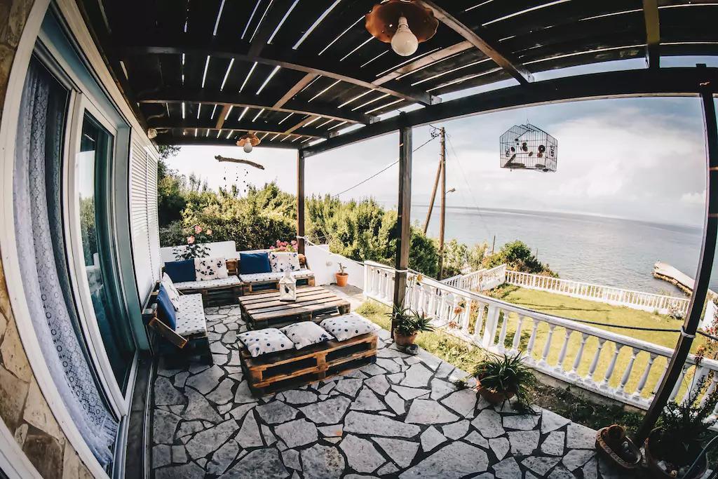 ניפורייקה Villa Galanis By The Sea מראה חיצוני תמונה