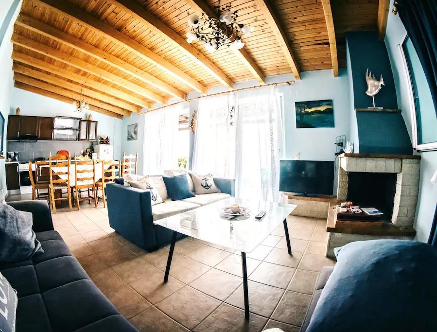 ניפורייקה Villa Galanis By The Sea מראה חיצוני תמונה